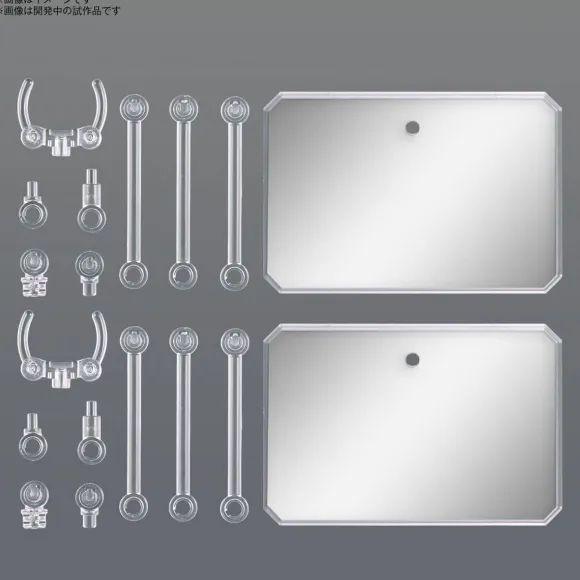 Action Base 6 (Clear Color) Mirror Sticker Set