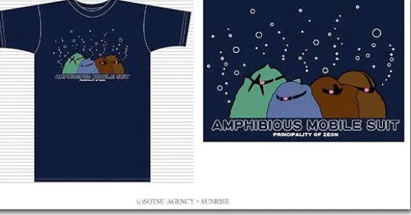 Amphibious MS T-Shirt Navy M