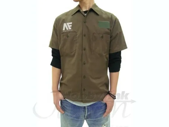 Anaheim Electronics Work Shirt Khaki L