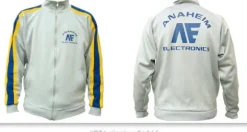 Anaheim Electronics Zip-Up Jersey Gray L