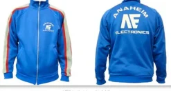 Anaheim Electronics Zip-Up Jersey Blue L