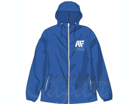 Anaheim Hooded Windbreaker Blue XL