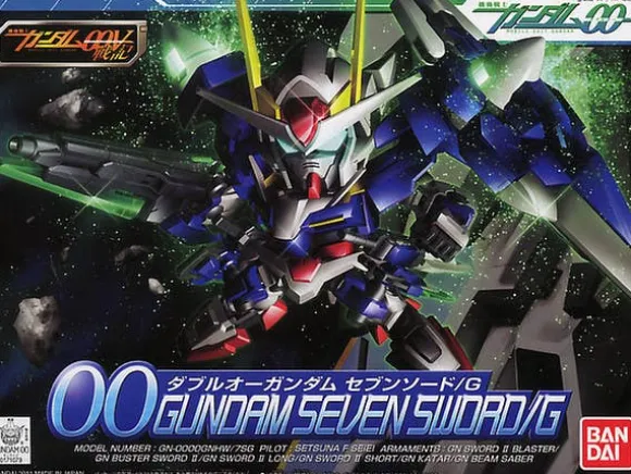 BB #368 00 (Double O) Gundam Seven Sword /G
