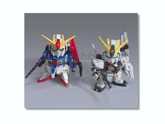 BB SD Zeta Gundam & Nu Gundam HWS Ver.