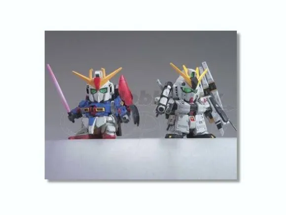 BB SD Zeta Gundam & Nu Gundam HWS Ver.
