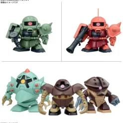 BB Senshi Mobile Suit Gundam Zeon Army MS Set