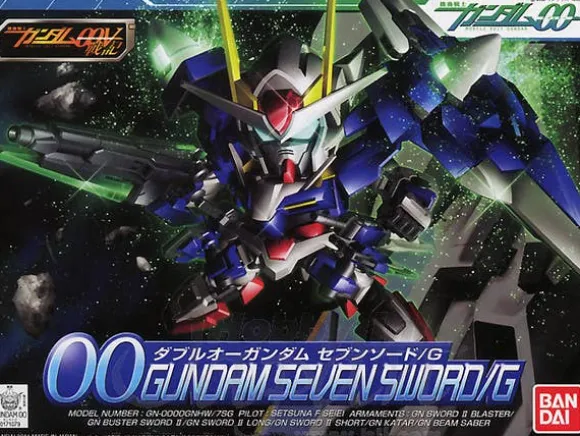 B-Grade BB #368 00 (Double O) Gundam Seven Sword /G