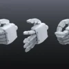 1/100 Builders Parts: Hand #02 (Zeon)