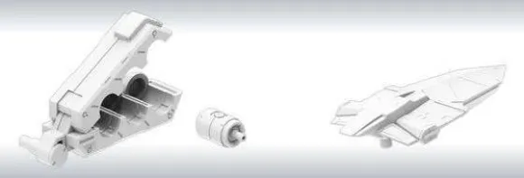 Builders Parts: MS Funnel 01 (White)