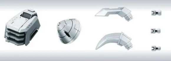 Builders Parts: MS Ground 01 (Iron Metallic)