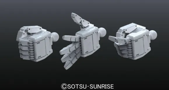 1/144 Builders Parts: MS Hand #04 (EFSF: L Size)