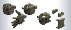 1/144 Builders Parts: MS Hand 04 (EFSF L Size Metallic Color)