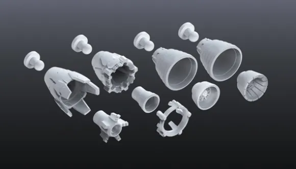 1/100 Builders Parts: Vernier #01