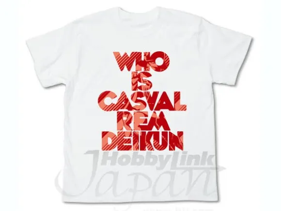 Casval Rem Deikun T-Shirt White M