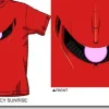 Char's Zaku Mono-Eye 04 T-Shirt S Red