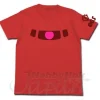 Char Zaku Mono-Eye Luminous T-Shirt Red M