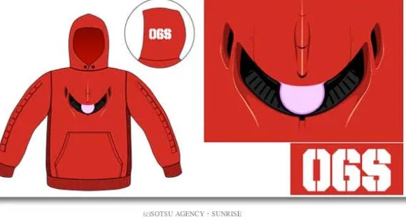 Char Zaku Mono-Eye '04 Parka Red L