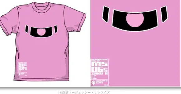 Char Zaku Mono-Eye 06 T-Shirt Pink XL