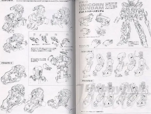 Comic Gundam UC Visual Guide: Episode 2 The Red Comet