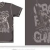 Cross Bone Gundam T-Shirt Charcoal S