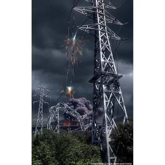 1/144 DCM16 Assault City C High-Voltage Tower