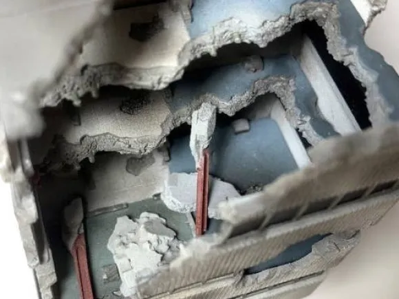 1/144 DCM22 Dio-Com Ruins Building