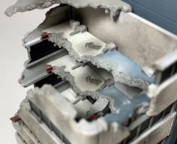 1/144 DCM22 Dio-Com Ruins Building