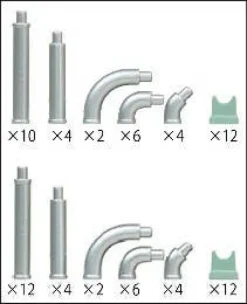 1/144 DCM09 Dio-Com War Combinate B (Distillation Tower) - Prepainted
