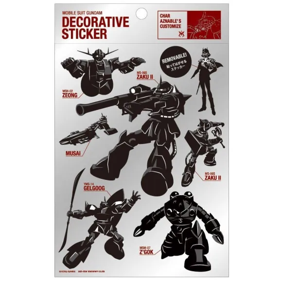 Decorative Sticker GS4 Char