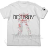 Destroy Mode T-Shirt White L