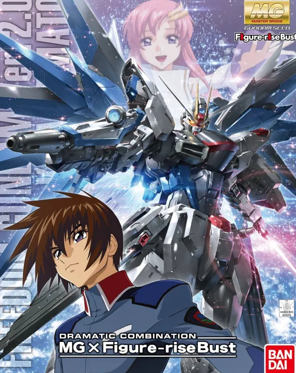 Dramatic Combination: MG 1/100 Freedom Gundam Ver.2.0 & Kira Yamato