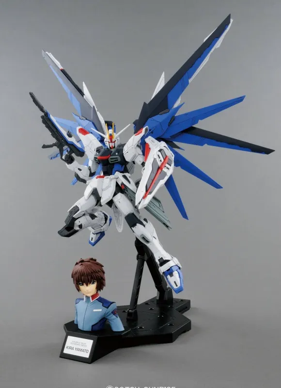 Dramatic Combination: MG 1/100 Freedom Gundam Ver.2.0 & Kira Yamato