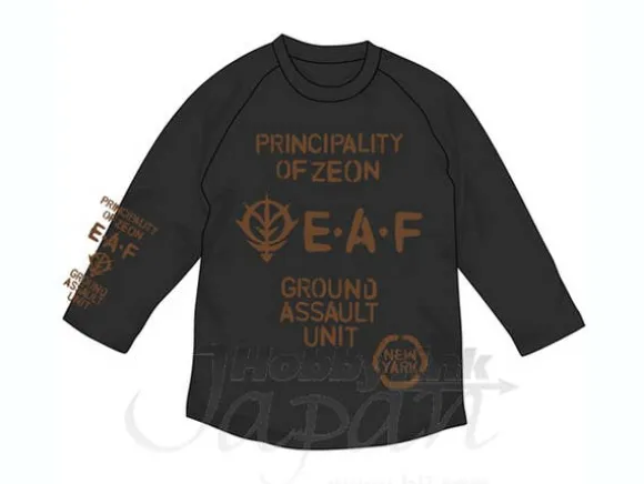 E.A.F. Ground Assault Unit Raglan T-Shirt Charcoal L