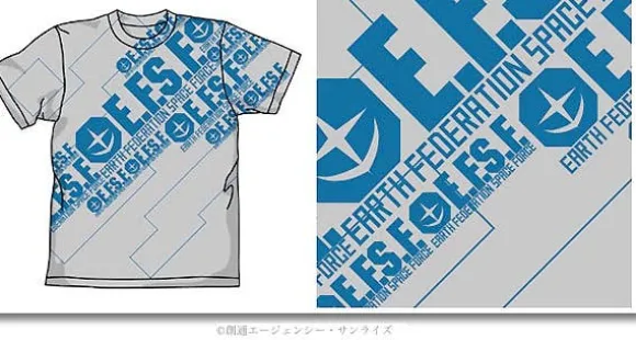 EFSF All Print T-Shirt Light Gray M