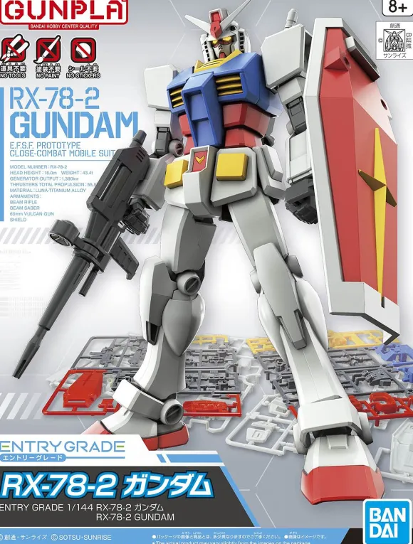 1/144 ENTRY GRADE RX-78-2 Gundam