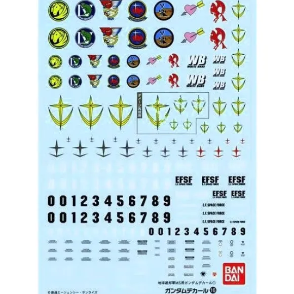 GD-16 MG EFSF General Decal