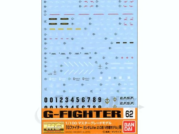 1/100 GD-62 MG G-Fighter Decal