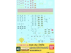 1/100 GD-40 MG MS-06J Zaku II Ver. 2.0 Decals