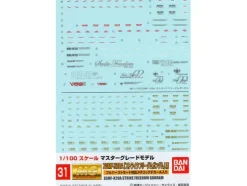 1/100 GD-31 MG Strike Freedom Gundam Decal