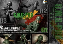 G.M.G.PROFESSIONAL Mobile Suit Gundam The Zeon Army General Soldier 01