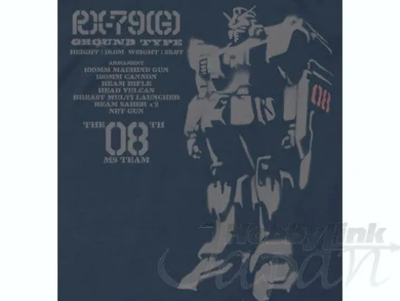 Ground Type Gundam T-Shirt Denim XL