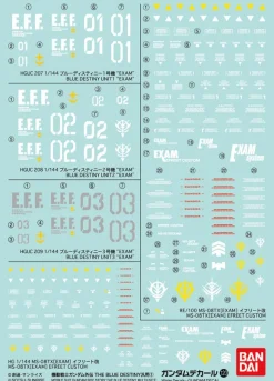Gundam Decal No.120 Mobile Suit Gundam Side Story: The Blue Destiny (General Purpose 1)