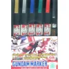 Gundam Metallic Marker Set (6pcs)