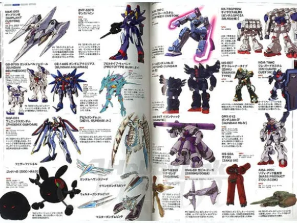 Gundam MS Encyclopedia 2013 & Drawing Material