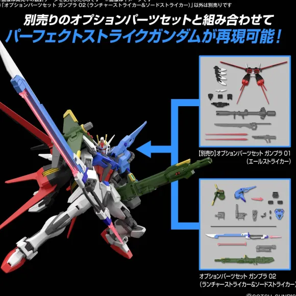 Gundam Option Parts Set Gunpla 02 (Launcher Striker & Sword Striker)