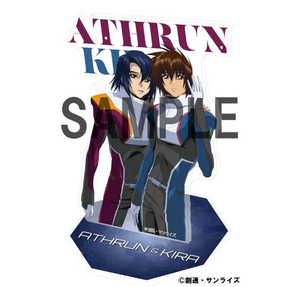 Gundam Seed/Destiny: Acrylic Accessory Stand Athrun & Kira