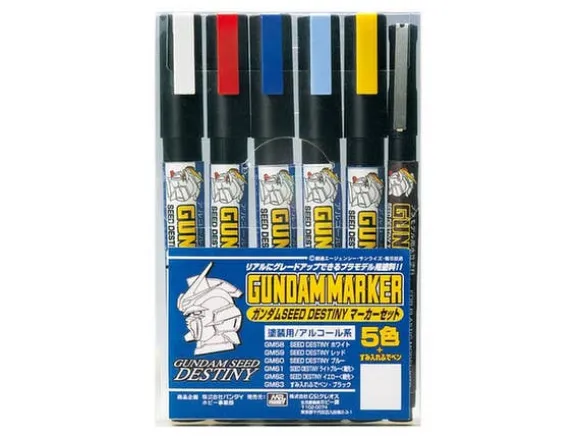 Gundam SEED Destiny Marker Set 6pcs #1