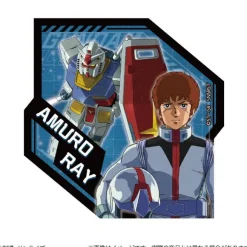 Gundam Stationery 13: Mobile Suit Gundam Sticker Amuro Ray