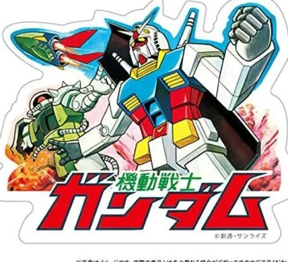 GUNDAM STATIONERY 8: Sticker GS8 Retro A Pattern