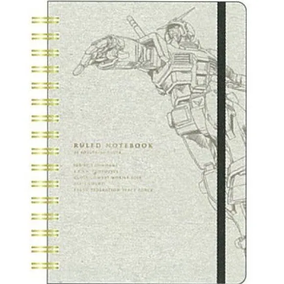 Gundam Stationery VI Ring Notebook A6 RX-78-2 (Gundam)